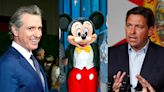 Gavin Newsom heckles Ron DeSantis over latest Disney power struggle, on the Florida governor's home turf