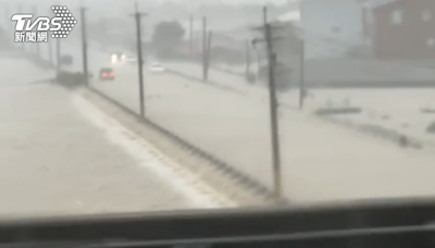 凱米外圍環流挾大雨！ 高鐵行經嘉義「減速行駛」