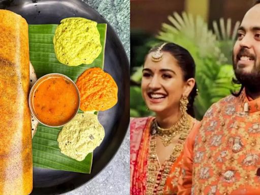 Anant Ambani-Radhika Merchant Wedding Menu Sees Rameshwaram Cafe's Benne Dosa To Mexican Delights