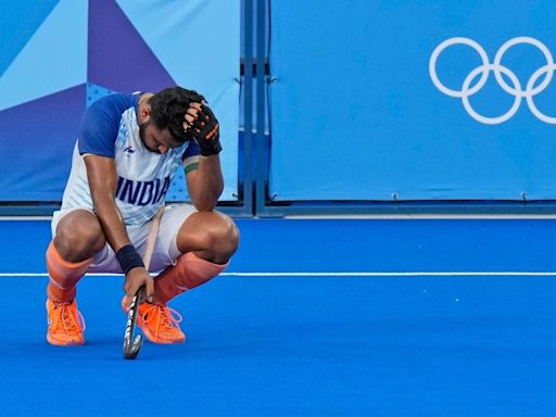 Sreejesh, Harmanpreet emotional after semis loss in Paris: Very hard moment for us