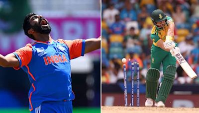 WATCH: Reeza Hendricks Bamboozled By Jasprit Bumrahs Unplayable Delivery During T20 World Cup 2024 Final