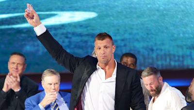 ... He Was Coming Back’: The Story Behind Rob Gronkowski Going Wildly Off Script For Tom Brady Roast