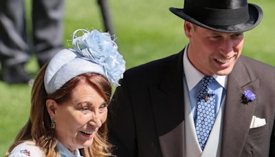 Prince William Attends Royal Ascot With Kate Middleton's Parents Amid Her Cancer Treatments - E! Online
