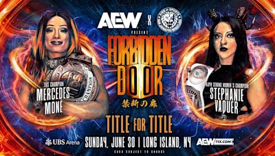 Mercedes Moné enfrentará a Stephanie Vaquer en AEW x NJPW Forbidden Door 2024