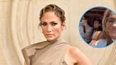 Jennifer Lopez Enjoys Car Ride With Ben Affleck's Daughter Violet