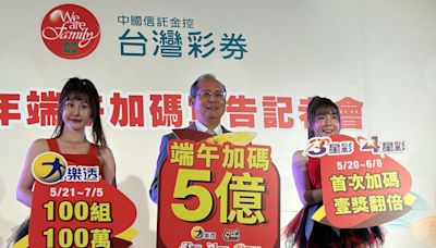 台彩端午獎金加碼5億！想中大獎到這3城市機率最高…總座再教戰3招提高勝率