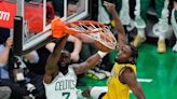 Tatum scores 36, Brown hits 3 to force OT and Celtics edge Pacers to steal Game 1