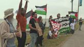 A&M-CC students protest war in Gaza near university