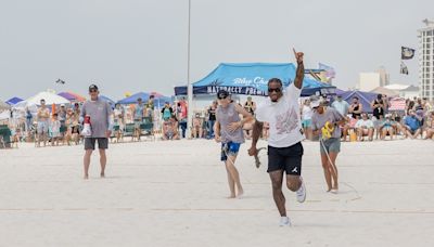 Roll Toss! Alabama coaches, players make appearance at Mullet Toss