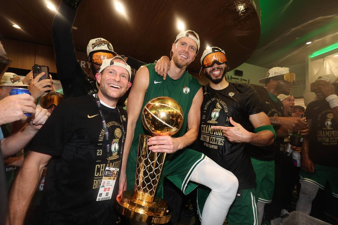 After winning NBA championship in Boston, Celtics scheduled to take celebration to ... Miami