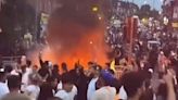 Violence Erupts In UK's Leeds As Rioters Torch Bus, Overturn Police Car - News18