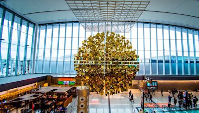 “Sol”, la nueva y descomunal obra de Julio Le Parc que se luce en el aeropuerto de Ezeiza | Espectáculos