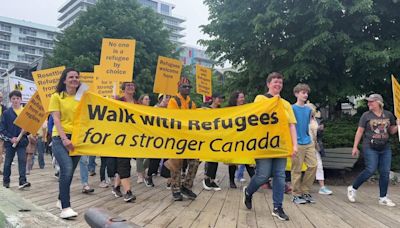 Halifax refugee walk returns amid record number of displaced people