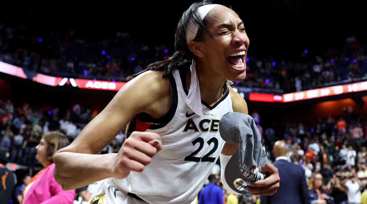 A'ja Wilson's Captivating Mid-Interview Moment with Becky Hammon is Making Waves