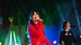 Maren Morris Gets Holiday-Ready in Red Sweater With Sequin Skirt & Matching Pumps at Disney’s ‘Magical Holiday Celebration’