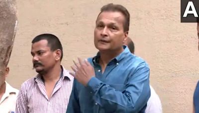 Anil Ambani stands in voting queue, chats with other citizens. Watch