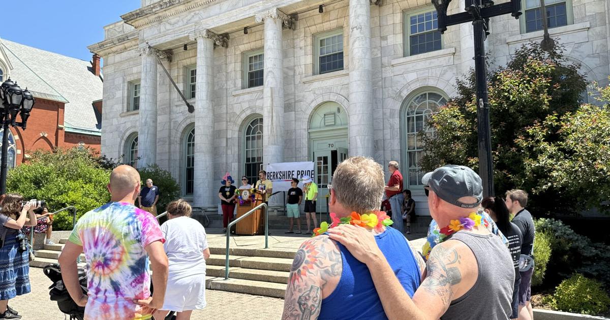 'Love, identity and community': Pittsfield kicks off Pride Month with a proclamation and raising of the Pride flag