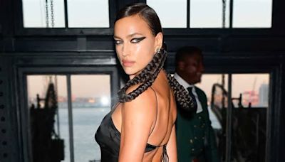 Irina Shayk impacta con su look más rompedor en Nueva York: ahumado extremo y trenzas XL