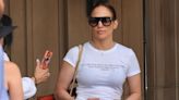 Jennifer Lopez’s Casual White Tee Includes a Romantic Nod to Ben Affleck