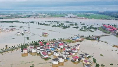 中國九省洪災嚴重 七大水系預計將發生洪水