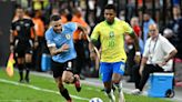 Uruguay down to 10 men after dangerous challenge on Rodrygo