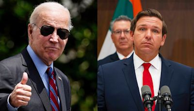 Biden campaign RUTHLESSLY trolls Ron DeSantis for 'kissing' Trump's ring while we CACKLE