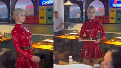 Video: Robot Waitress Serves Food At Japanese Restaurant In US