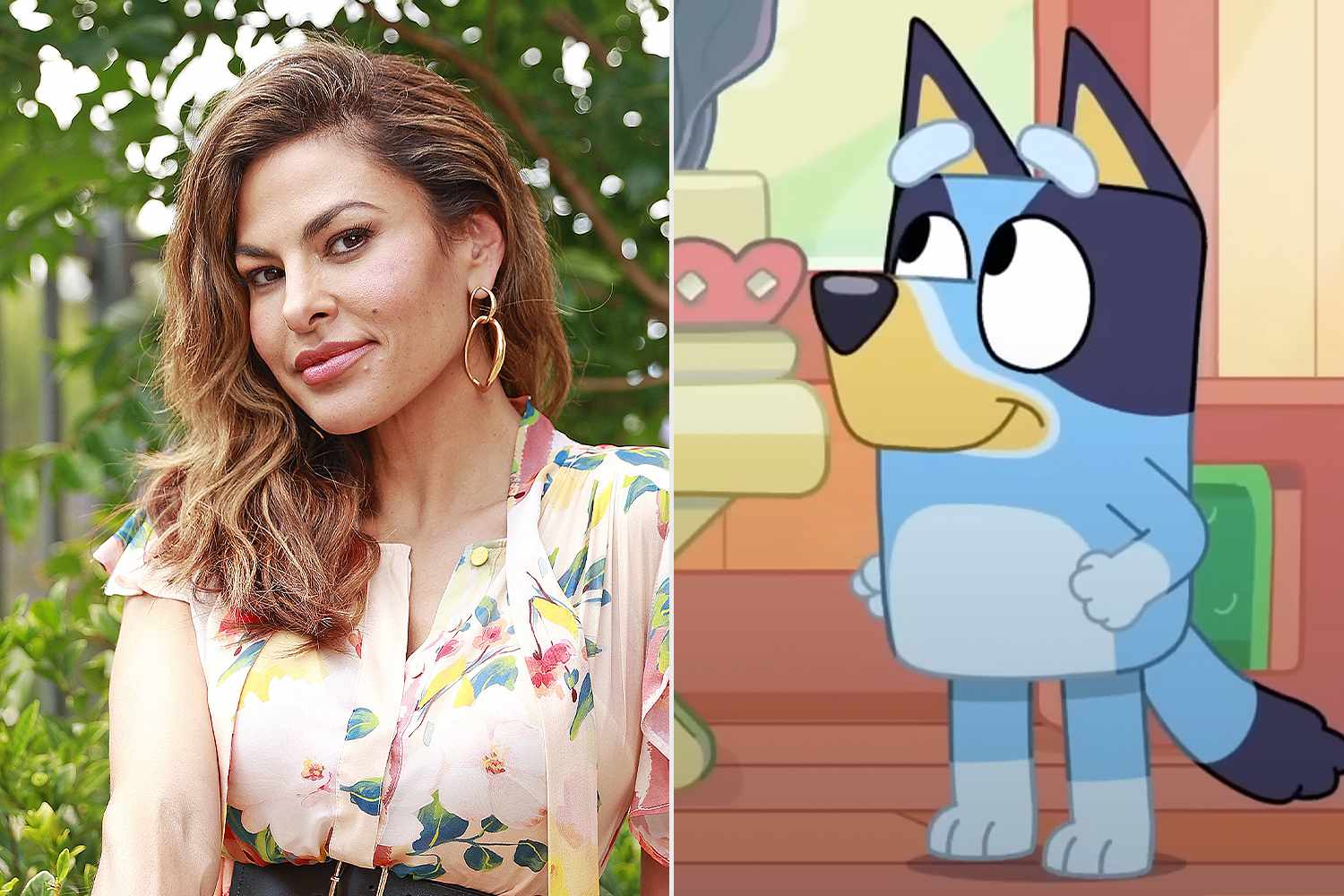 Eva Mendes Is the Latest Celebrity to Lend Her Voice to the New “Bluey” Online Digital Book Series
