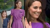 Leitura labial revela reação de Kate Middleton ao ser aplaudida na final de Wimbledon