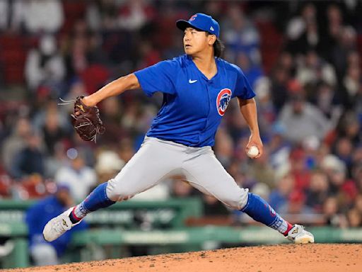 Shota Imanaga continues impressive MLB start, raising record to 4-0 as Cubs beat Red Sox 7-1