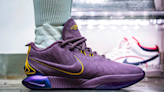 率先上腳 Nike LeBron 21 最新配色「Violet Dust」