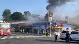 3-alarm fire burns through Bronx store