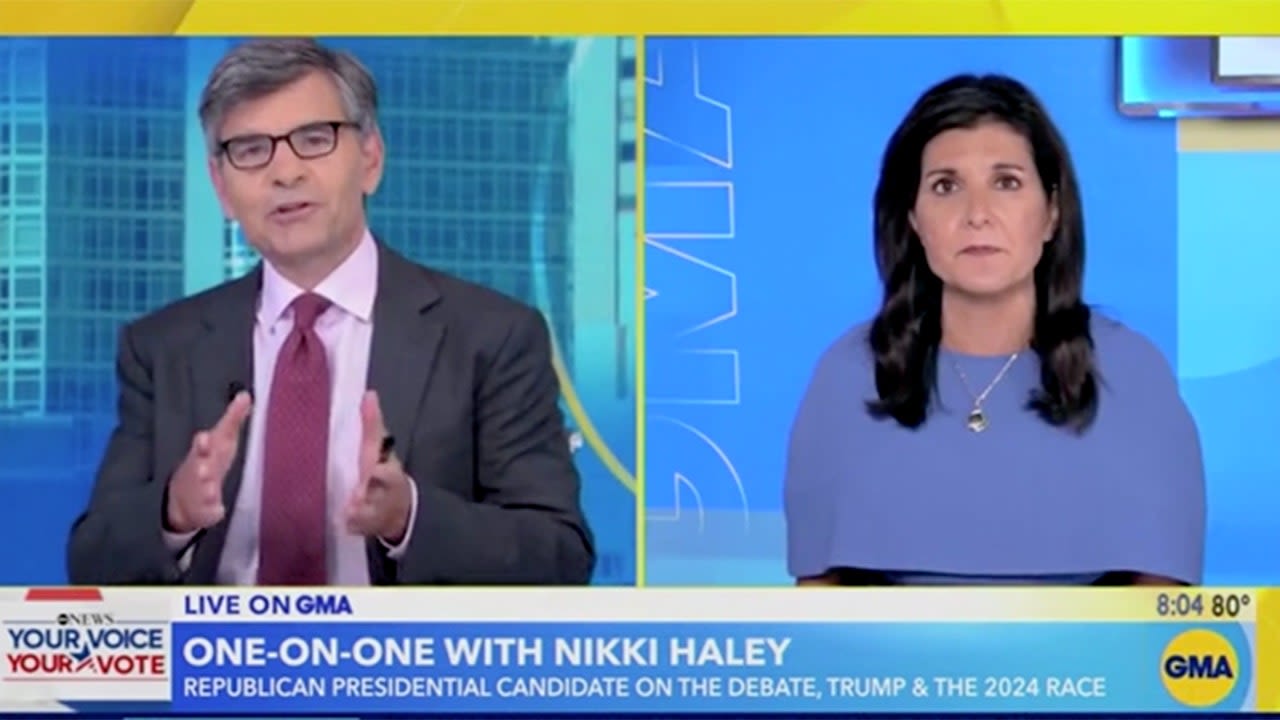 Haley mocks Stephanopoulos after he dismissed her warning of Biden's mental decline: 'Believe me now, George?'