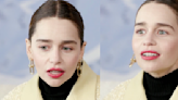Emilia Clarke Was Asked if She Watches ‘HotD’ and Her Eyebrows Pretty Much Said It All