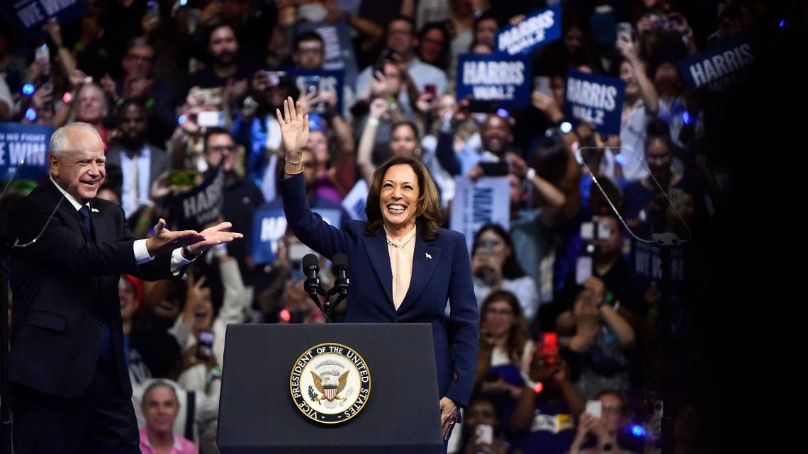 Will Kamala Harris, Tim Walz boost Democrats in close California congressional races?