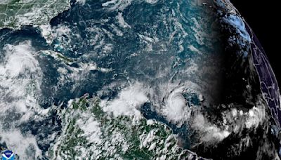 Beryl strengthens into hurricane in Atlantic, forecast to become major storm entering Caribbean