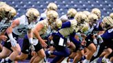 UW Huskies open first fall camp under new coach with a QB battle and a full backfield