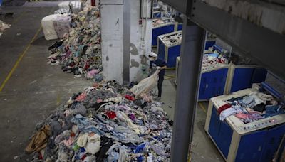 China's landfills brim with textile waste as fast fashion reigns and recycling takes a back seat