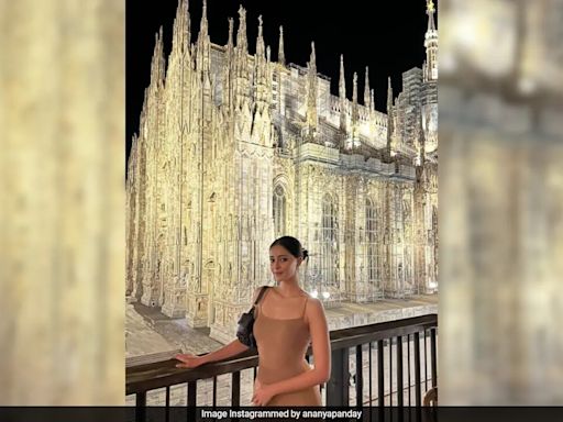 In Pics: Ananya Panday And A Moonlit Milan. What's Not To Like?