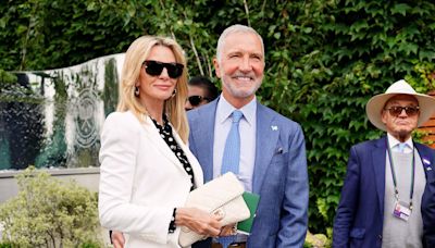 Rangers legend and his wife among celebrity guests at Wimbledon