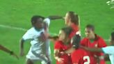 Women's Soccer Player Drops Opponent With Violent Punch During Game