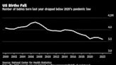 去年美国出生人口下降至1979年以来最低水平