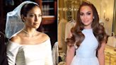Jennifer Lopez's Wedding Dress Strikes Comparisons to Her Wedding Planner Courthouse Look