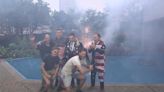 WDRB Mornings crew celebrates the 4th of July with the grand finale of fireworks