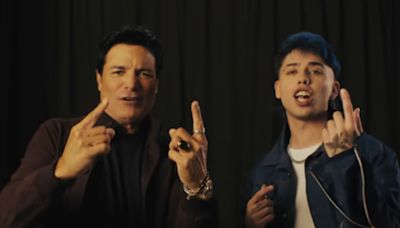 El guiño viral de Chayanne a La Mona Jiménez en la versión de “Un siglo sin ti” junto a Luck Ra