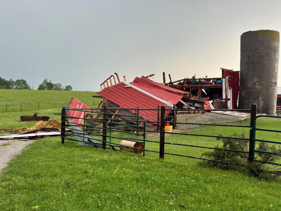 Wednesday storms destroy structures in Monett, damage assessment in progress