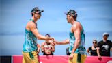 André e George mostram confiança em voltar de Paris/2024 com medalha no vôlei de praia