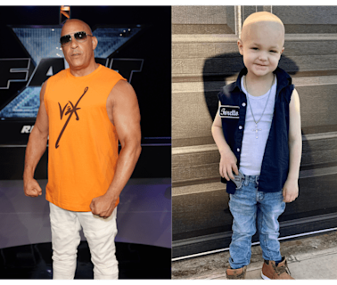 Vin Diesel surprises 4-year-old fan who battled leukemia