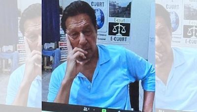 Imran Khan seen after 285 days in jail. Pakistanis rushing to buy blue shirt he's wearing