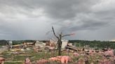 Storm levels Wisconsin church, leaves thousands without power